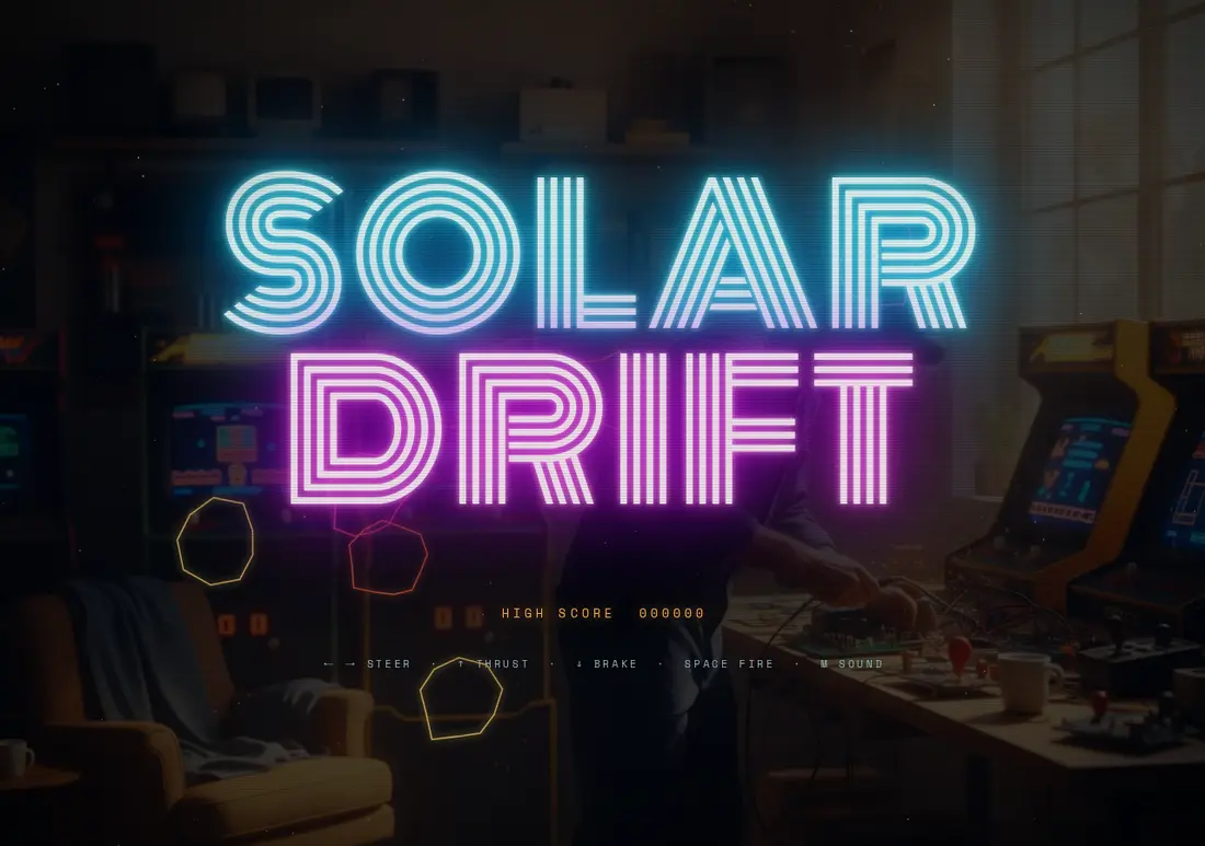 Solar Drift — built by SitePrompter from one sentence